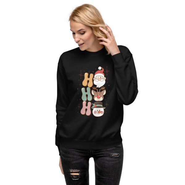 Cozy Unisex Santa Sweatshirt - Premium Christmas Holiday Apparel - Image 2