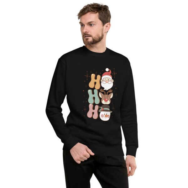 Cozy Unisex Santa Sweatshirt - Premium Christmas Holiday Apparel - Image 3
