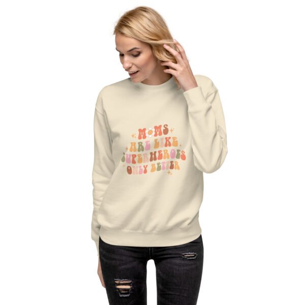 Cozy Premium Classic Sweatshirt for Moms – Perfect Fit & Streetwear Style