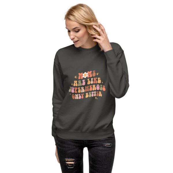 Cozy Premium Classic Sweatshirt for Moms – Perfect Fit & Streetwear Style - Image 3