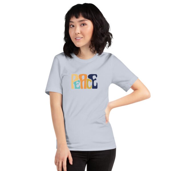 Retro Peace T-Shirt – Vintage Groovy 70s Style Hippie Aesthetic Tee - Image 4
