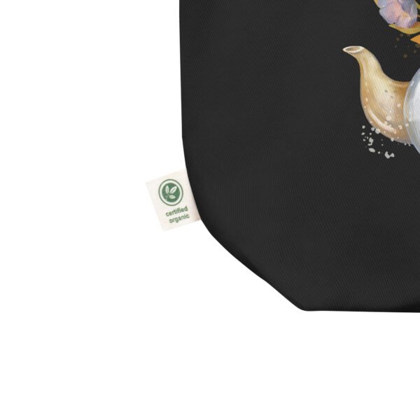 Eco Friendly Vintage Boho Floral Tote Bag – Retro Cottagecore Aesthetic - Image 2