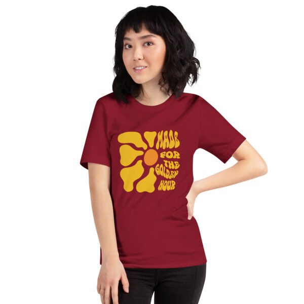 Made for the Golden Hour Retro Sunflower T-Shirt – Vintage Aesthetic Tee for Sunset Lovers - Image 10