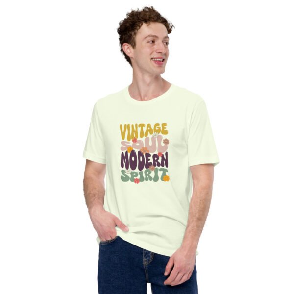Retro Graphic Tee Vintage Soul, Modern Spirit | 70s-Inspired Unisex T-Shirt by Urban Atelier 🌼 - Image 7