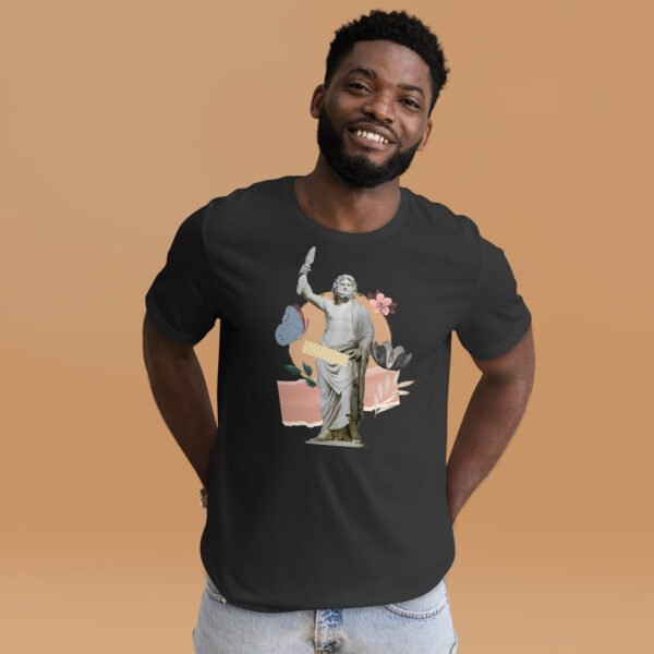 Aesthetic Greek Statue Collage T-Shirt – Vintage & Modern Art Blend - Image 6
