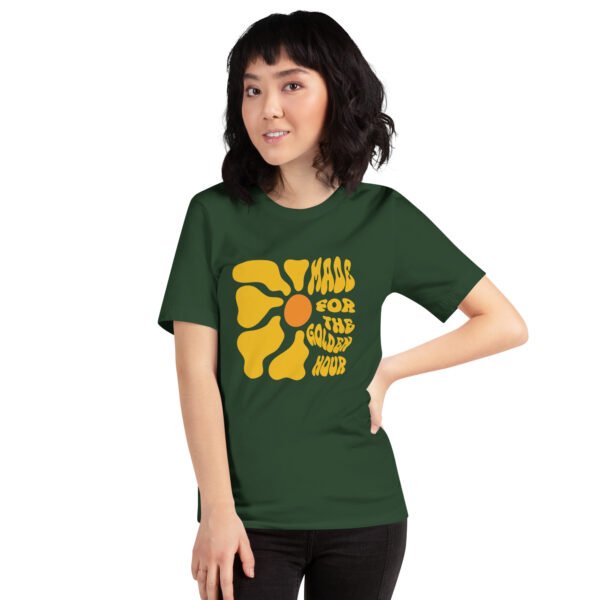 Made for the Golden Hour Retro Sunflower T-Shirt – Vintage Aesthetic Tee for Sunset Lovers - Image 14