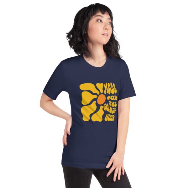 Made for the Golden Hour Retro Sunflower T-Shirt – Vintage Aesthetic Tee for Sunset Lovers - Image 9
