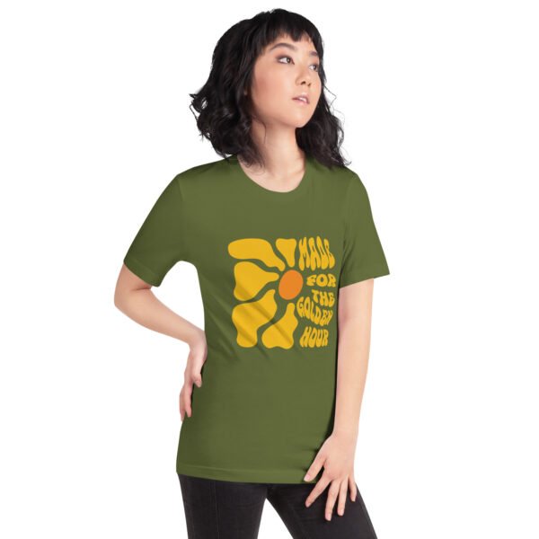 Made for the Golden Hour Retro Sunflower T-Shirt – Vintage Aesthetic Tee for Sunset Lovers - Image 16