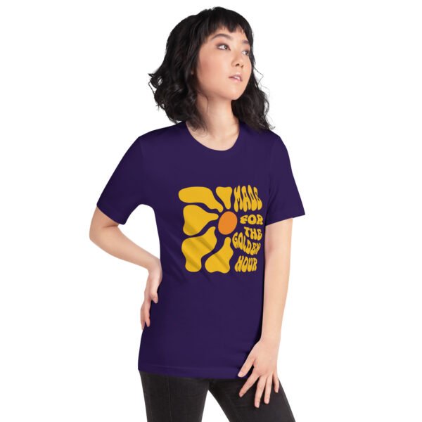 Made for the Golden Hour Retro Sunflower T-Shirt – Vintage Aesthetic Tee for Sunset Lovers - Image 7