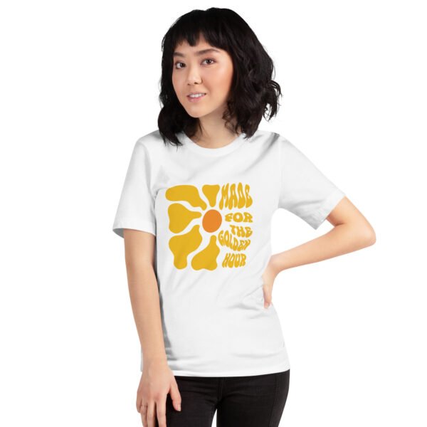 Made for the Golden Hour Retro Sunflower T-Shirt – Vintage Aesthetic Tee for Sunset Lovers - Image 19