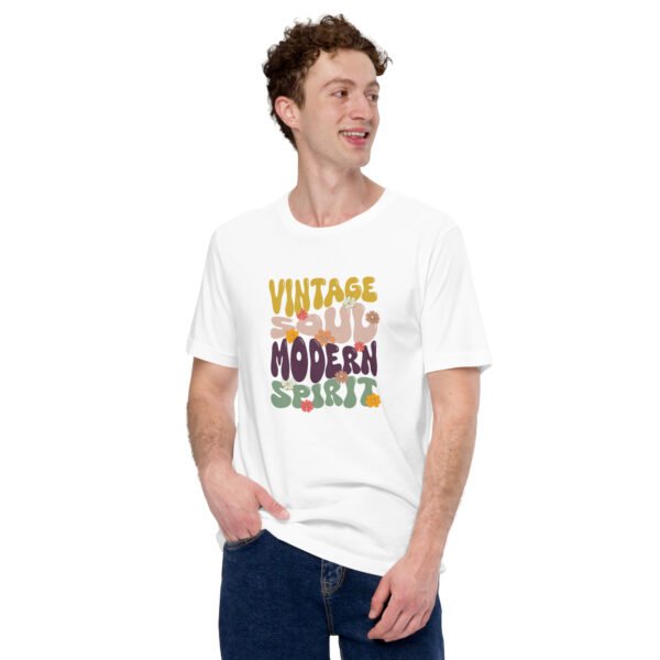 Retro Graphic Tee Vintage Soul, Modern Spirit | 70s-Inspired Unisex T-Shirt by Urban Atelier 🌼 - Image 8