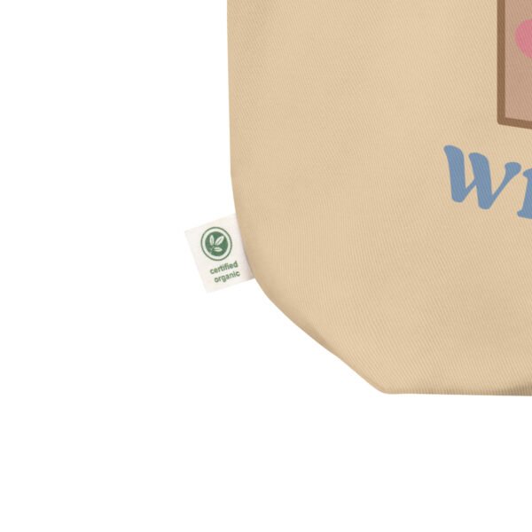 Eco Friendly Cute Handle with Care Tote Bag – Perfect for Cozy, Everyday Looks - Image 5